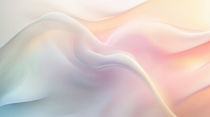 Obraz premium Abstract design with flowing, pastel colors.