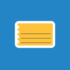 illustration of notes stickers