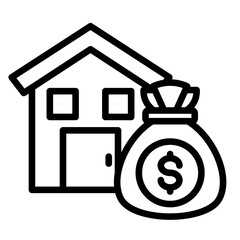 Housing Allowance  Icon Element For Design
