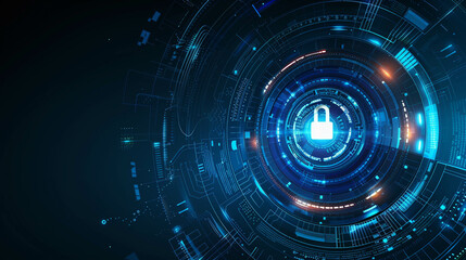 Fototapeta premium Cybersecurity