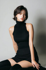 Fototapeta premium 美女, 女性, 美しい, 顔, モデル, 日本, 韓国, 中国, アジア