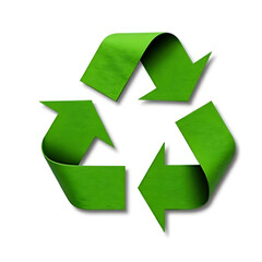 Obraz premium green recycle symbol