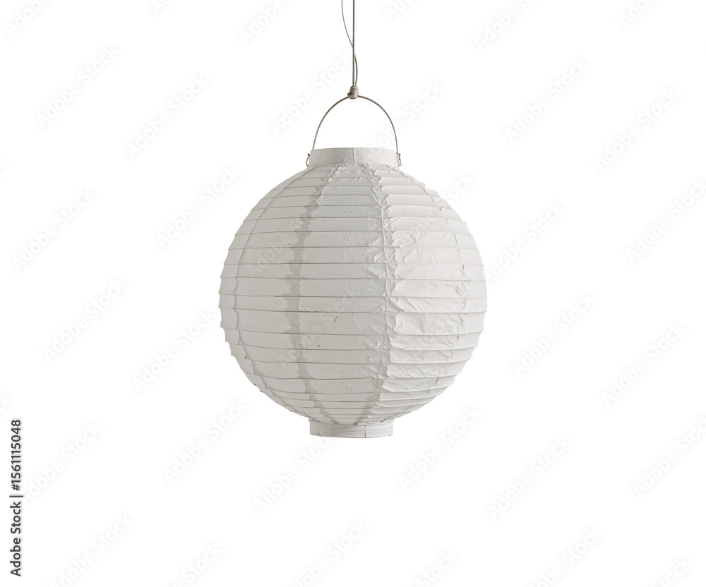 Poster elegant translucent paper lantern globe illuminating simplicity and subtle beauty in a minimalist co