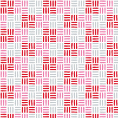 Japanese traditional pattern, san-kuzushi, Ajiro pattern, fresh Japanese background swatch support, pink, red / 日本の伝統模様 三崩し 網代文様 爽やかな和風背景素材 スウォッチ対応 赤 ピンク