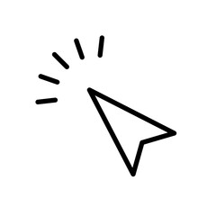 Arrow cursor icon to quick point