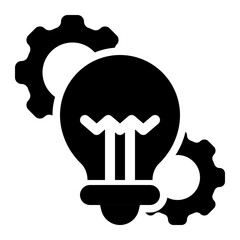 Gear Lightbulb Idea Innovation