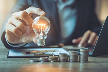 A Businessperson's Idea Fuels Financial Growth