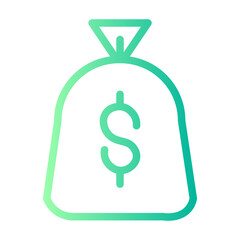 treasure gradient icon