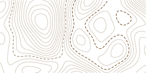 Luxury Gold Topographic Map Background