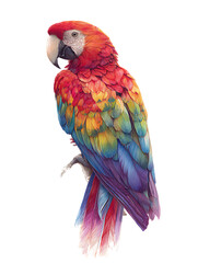 Obraz premium blue and yellow macaw ara ararauna