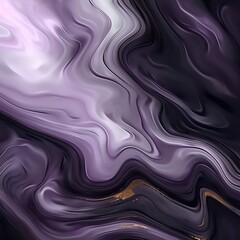 Obraz premium Abstract Purple and White Marble Swirls Elegant Background for Creative Projects