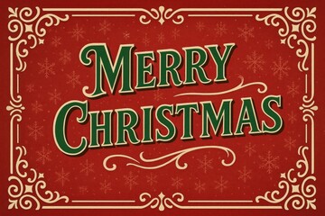 Festive Holiday Greeting Christmas Holiday