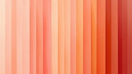 Obraz premium Abstract vertical stripes in warm orange and peach gradient