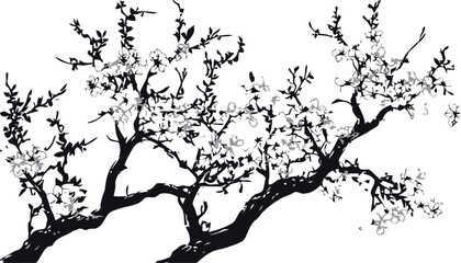 tree silhouette vector