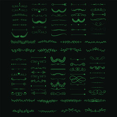 Art deco ornament set 2025 © Njuliyan