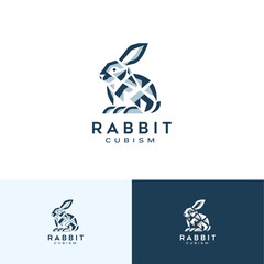 Rabbit Diamond  Logo Vector 1