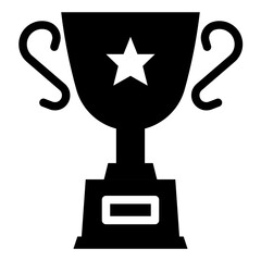 Award Trophy Icon Education Success