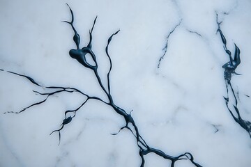 Fototapeta premium cracked concrete wall
