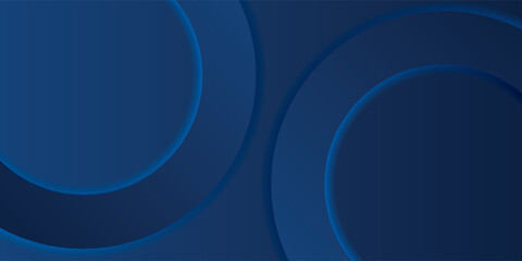 Abstract blue circle background. Vector illustration design for presentation, banner, cover, web, flyer, card, poster, wallpaper, texture, slide and business