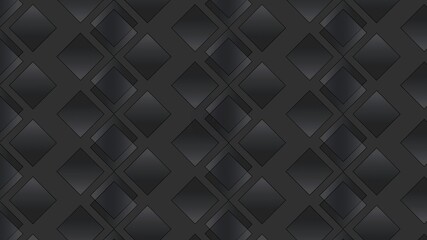 Black Diamond Pattern: A mesmerizing digital rendering of a seamless, geometric pattern composed of sleek, glossy black diamonds, offering a modern and sophisticated backdrop.