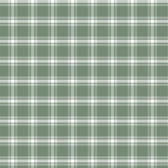 Classic Sage Green and White Plaid Pattern Background