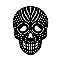 Obraz premium human skull vector illustration