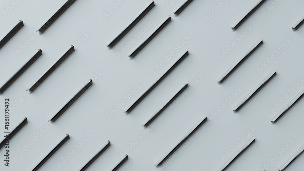 Fototapete abstract geometric pattern parallel lines and diagonal intersections