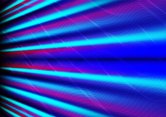 Frequency technology, abstract modern light and sound concept, vector design.