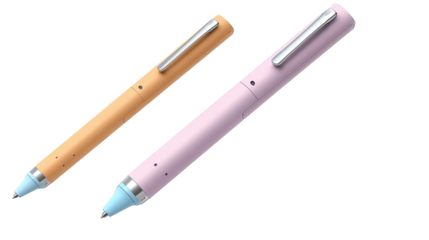 • A stylish smart pen with Bluetooth connectivity for digital note-taking, isolated on white background in HD 