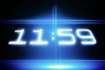 1159 on blue and black tech background