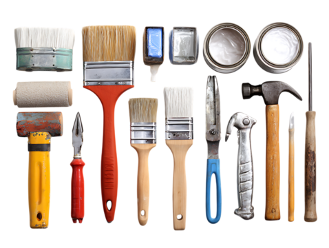 Practical Toolkit Essentials on White Background
