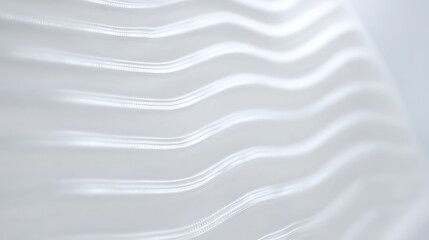 Obraz premium Abstract white wavy lines