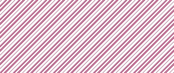 A vibrant, repeating pattern of thin, parallel magenta and white diagonal stripes, creating a sense...