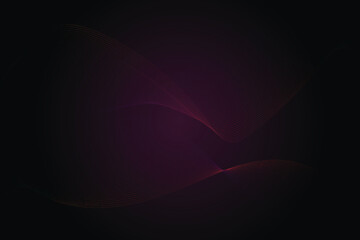 Elegant Teal and Purple Wave Background
