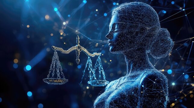 Artificial intelligence ethics image showing fair algorithms, data bias awareness, accountability standards, ethical design, human oversight, responsible deployment, tech governance