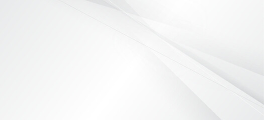 Abstract white geometric background.