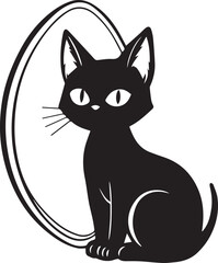  Cat vector art