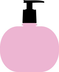 Push Pump Bottle Illustration