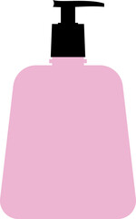 Push Pump Bottle Illustration