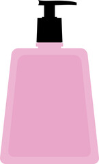 Push Pump Bottle Illustration