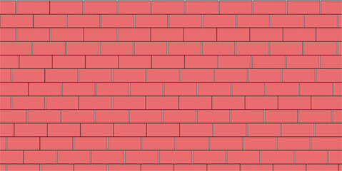 Red brick wall texture background, brick wall texture for interior or exterior design backdrop. Background modern