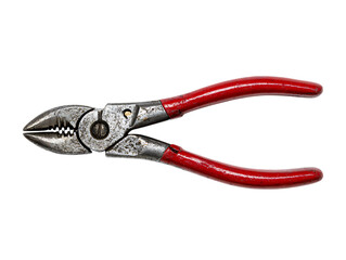 Obraz premium Durable Hand Pliers Shown in Clean Minimal Style
