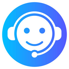 support gradient icon