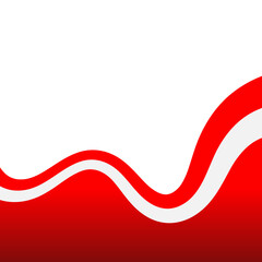 Indonesia Flag Footer