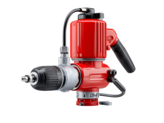 Set of Pneumatic Tools Displayed with Clean Design