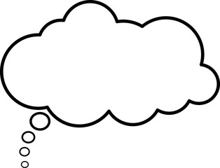 Thought Bubble Illustration