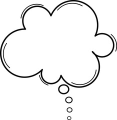 Thought Bubble Illustration