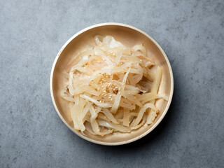 balloon flower root salad, Korean food