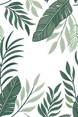 Fototapeta premium green leaves background