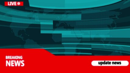 Breaking News green screen Template 4k Lower third live Dynamic Motion Graphic for News Broadcasts, Live Reports, Media Footage, Journalism, and Modern News Concept. 4k animation video